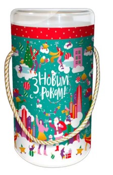 Подарунковий набір № 3 СВІТ ТРЕЙДЕР "Свято наближається"800г тубус